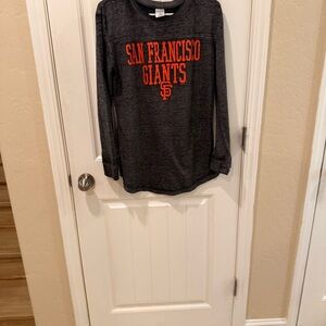 Genuine Merchandise San Francisco Giants Long Sleeve Tee - Gray and Orange